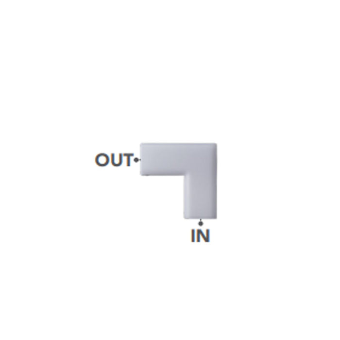 RemPhos RP-LBIMAX-LL 7W/10W/13W/16W LED Left-Turn 90° Corner, 4CCT Selectable, up to 2080 Lumens, 120-277V