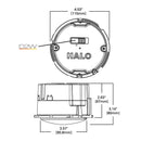 Halo ML5609VWFLD2W1E 5"/6" LED Module, 650 Lumen, Selectable Dim to Warm