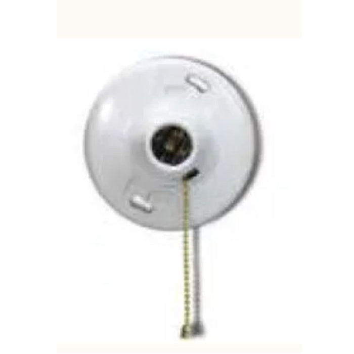 Westgate MS507CW-UL Bakelite Keyless Lamp Holder with Pull Chain