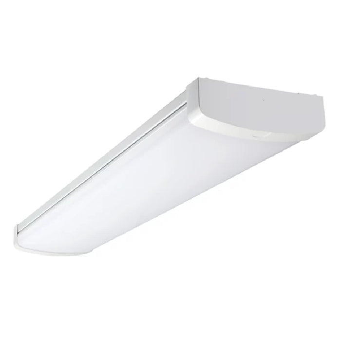 Achieva Wrap 4AWWS 4-ft LED Wrap Light, 10" Width, High Lumen Selectable Lumens and CCT Surface Wrap 120-277V