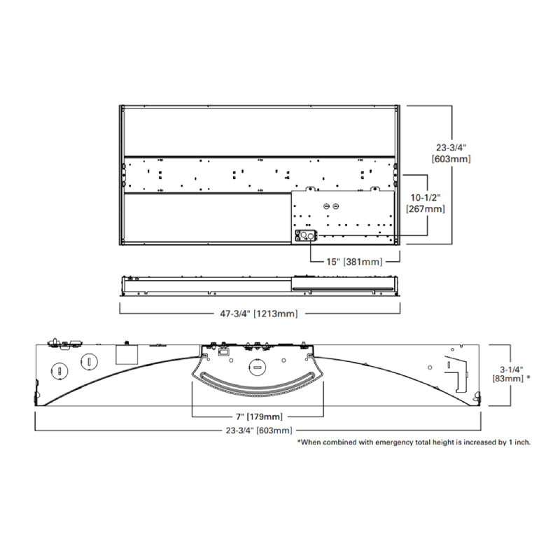 Metalux Cruze ST 2x4 LED Standard Efficacy Recessed Troffer with WaveLinx LITE Wireless Integrated Sensor, 4500 lm