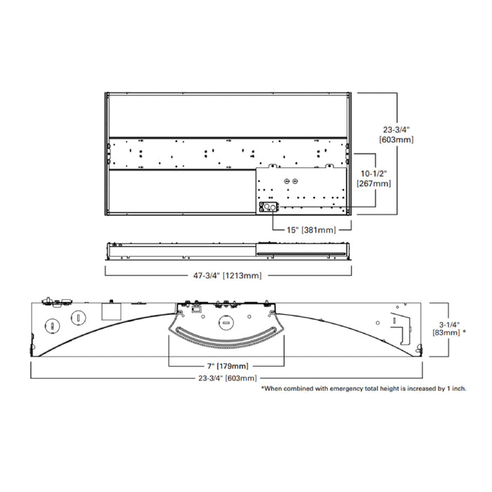 Metalux Cruze ST 2x4 LED High Efficacy Recessed Troffer with WaveLinx LITE Wireless Integrated Sensor, 4000 lm