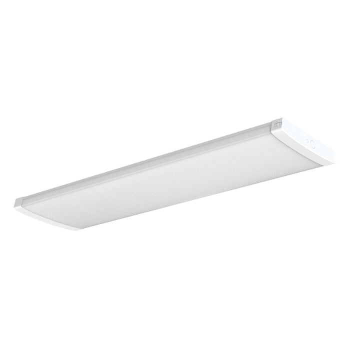 Metalux 4PWW 4-ft ProWrap Wide Commercial Wraparound, 5CCT & Lumen Selectable, 120-277V