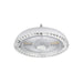 Metalux UHBS2-1218-MV-L8C5-U 80W/1000W/120W LED Round High Bay, 5CCT & 3 Lumens Selected, 120-347V