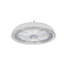 Metalux UHBS2-4860-MV-L8C5-U 320W/360W/390W LED Round High Bay, 5CCT & 3 Lumens Selected, 120-347V