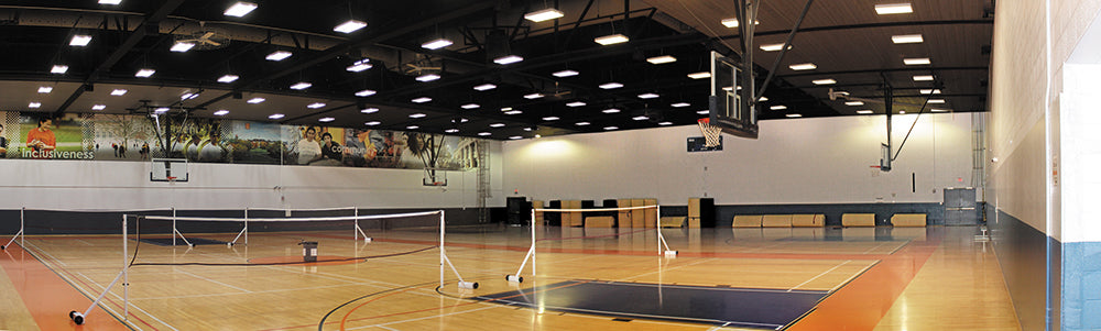 Metalux HBLED-LD5-18SE-W-UNV-L850-CD2-U 20" x 48" LED High Bay Efficiency Luminaire, 18000 Lumens, Wide Distribution, 120-277V, 5000K, 0-10V Dimming