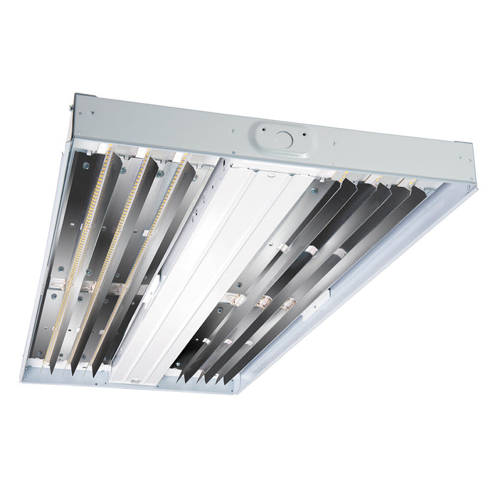 Metalux HBLED-LD5-18SE-W-UNV-L850-CD2-U 20" x 48" LED High Bay Efficiency Luminaire, 18000 Lumens, Wide Distribution, 120-277V, 5000K, 0-10V Dimming