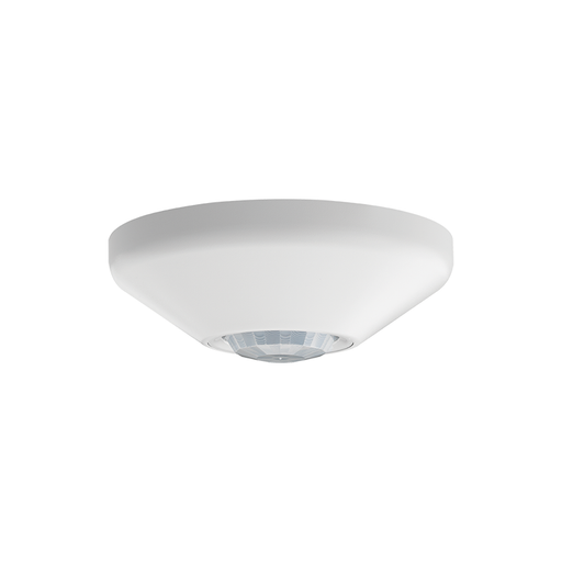 nLight NCM PDT 10 ADCX RJB Low Voltage Ceiling Mount Sensor, Passive Dual Technology, Large Motion / Extended Range 360° Lens, Photocontrol w/ Auto Dimming, 0-10V Output Provided by Other Device(s), Rear RJ-45 Ports