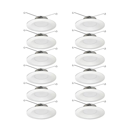 Nora NCSR-R61TW 6" Contractor Series LED Retrofit Reflector, 5 CCT Selectable (12-Pack)