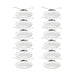 Nora NCSR-R61TW 6" Contractor Series LED Retrofit Reflector, 5 CCT Selectable (12-Pack)