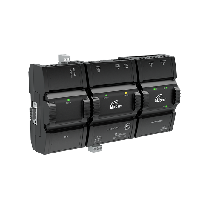 nLight NECY MVOLT ENC NW Eclypse System Controller, 120-277V, NEMA Type 1 Metal Enclosure, No WiFi Adapter