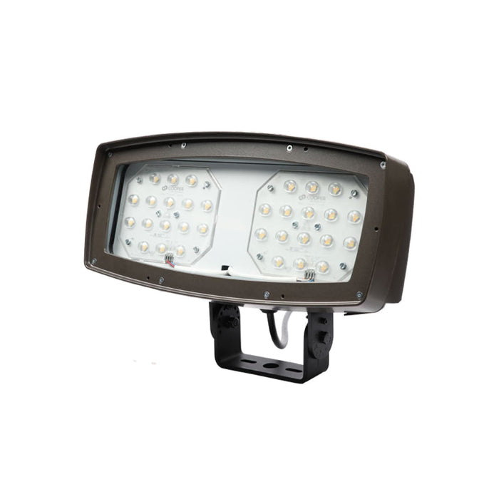 Lumark NHR 155W LED Night Harrier Flood Light with Button-type Photocontrol, Trunnion Mount, 120-277V