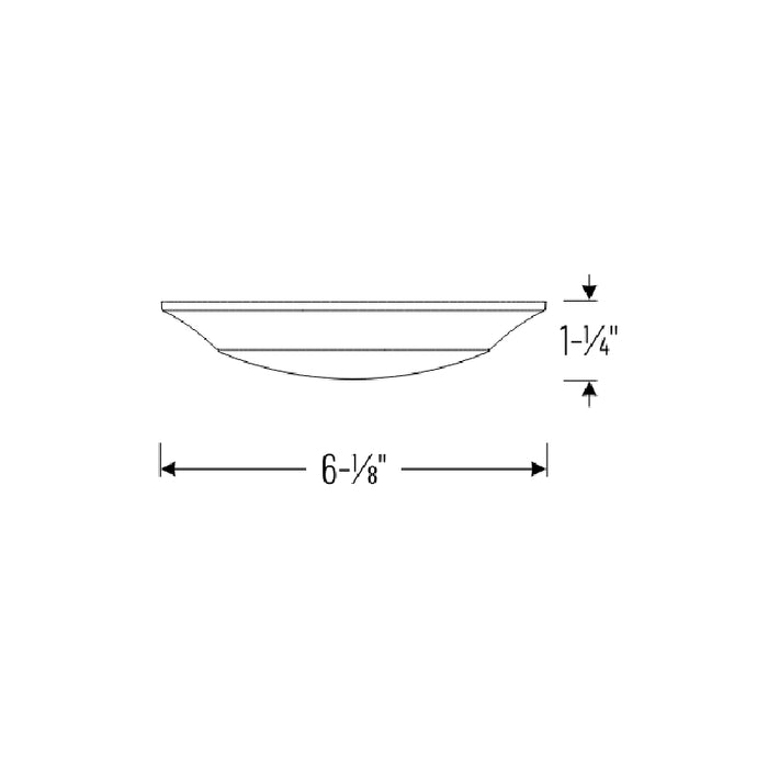 Nora NLOPAC-R4TW 4" AC Opal LED Surface Mount, CCT Selectable