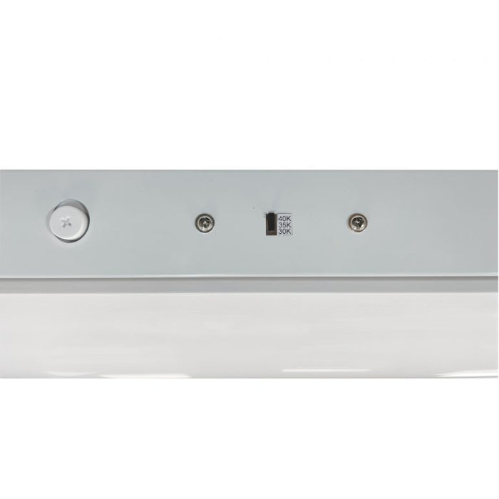 Nora NLSTR 8-ft 65W LED Tunable Strip Light with Integral Emergency and Motion Sensor, Selectable CCT