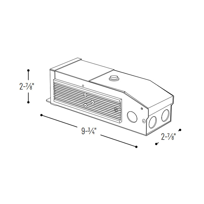 Nora NMTD-60/24D 24V 60W Class II Hardwire Magnetic LED Driver