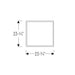 Nora NPDBL-E22/50W 2' x 2' 30W LED Backlit Panel, 5000K, 3500 Lumens, 120-347V