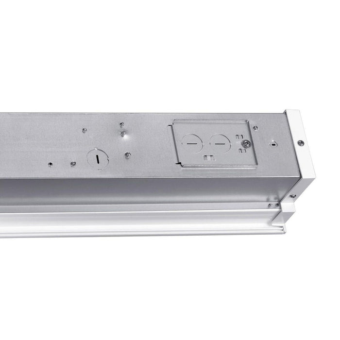 Columbia NRL8-LSCS Transition 8-ft LED Narrow Recessed Linear Light, CCT & Lumen Switchable, 120-277V