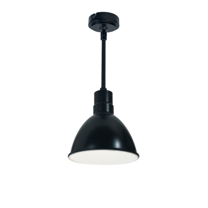 Nora NRLM-8 8" 15W LED RLM Shade, Stem Mount