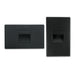 Nora NSW-720 Ari LED Step Light with Interchangeable Face Plate - Black
