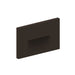 Nora NSW-740 Ari LED Step Light with Horizontal Face Plate - Bronze