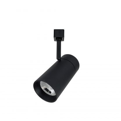 Nora NTE-865L935SB MAX LED Track Head, 2450lm / 25W, 3500K, Spot Optic 20 Degrees, Black Finish