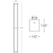 Nora NTE-LIN2TW T-Line 2-ft 20W Tunable LED Linear Track Head