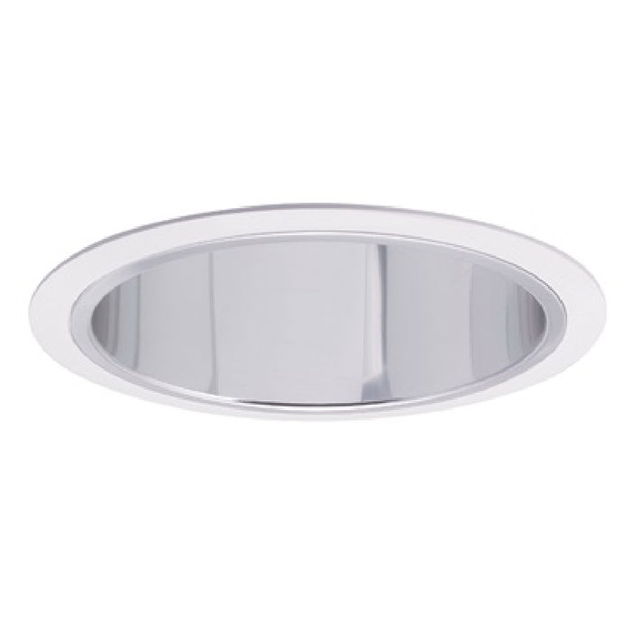 Nora NTS-31 6" Specular Clear Reflector with White Plastic Ring