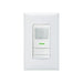 nLight NWSXA PDT LV Low Voltage Wall Switch Occupancy Sensor, Passive Dual Technology, White