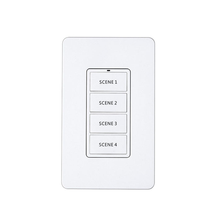 NX Lighting Controls NXC-WWD2-4SM Wireless Scene Switch, Surface Mount