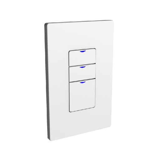 NX Lighting Controls NXSW2 NX Smart Wall Station, 3 Toggle Button