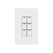 NX Lighting Controls NXSW2 NX Smart Wall Station, 6 Toggle Button