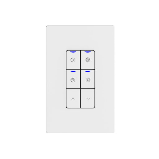 NX Lighting Controls NXSW2-WCCT AC Wireless Specialty Wall Station, Color Control Switch