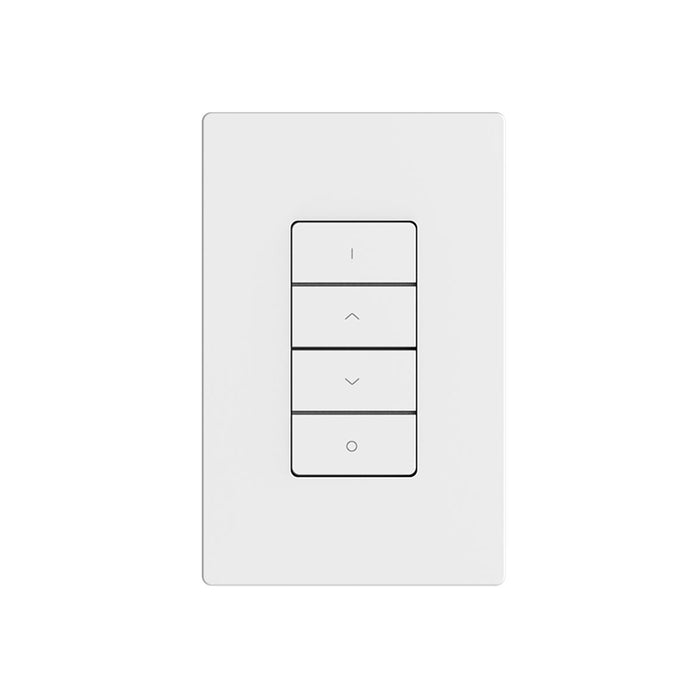 NX Lighting Controls NXSW2-ORLO-WH Specialty Wall Station, On/Raise/Lower/Off