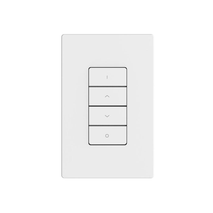 NX Lighting Controls NXSW2-WORLO AC Wireless Specialty Wall Station, On/Raise/Lower/Off Switch