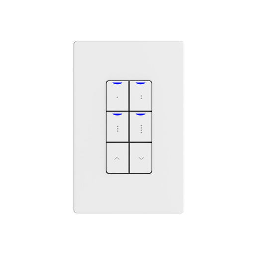 NX Lighting Controls NXSW2-WSS AC Wireless Specialty Wall Station, Scene Switch