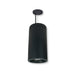 Nora NYLD2-6C Cobalt 6" 12W LED Cylinder, Baffle Trim, 1000 lm, Cable Mount - Black