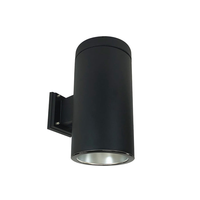 Nora NYLS3 6" Sapphire III Cylinder, 58W, 5500 Lumens, 4000K, Reflector, Triac/ELV Dimming, Diffused Clear/ Black, Black Finish, 120V