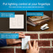 Lutron P-DIM-3WAY Caseta Smart Lighting Single-pole/3-way Smart Compatible LED Decorator Light Dimmer Kit with Wall Plate