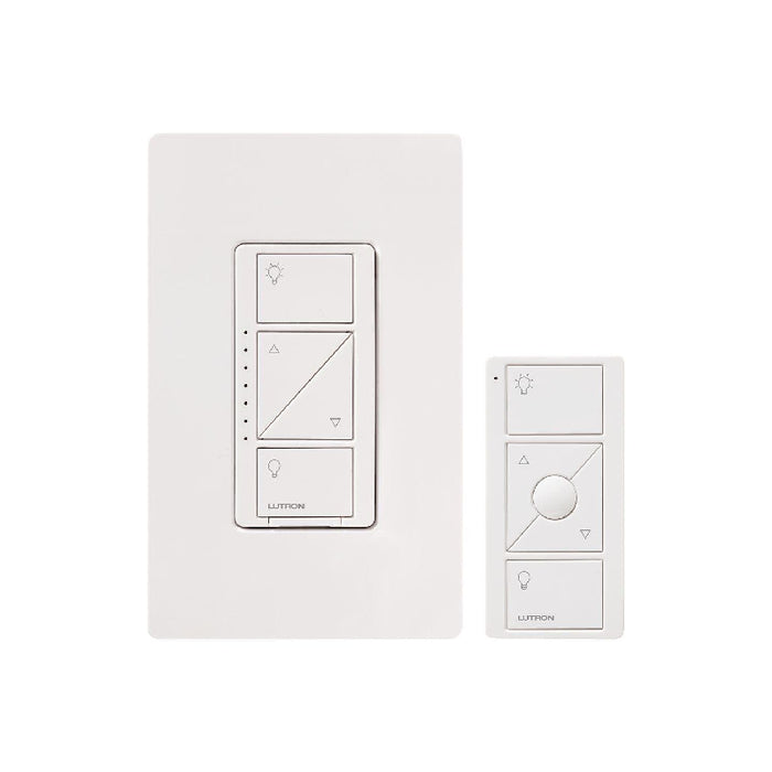 Lutron P-PKG1W Caséta Wireless In-Wall Dimmer with Pico Remote Control Kit
