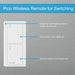 Lutron P-PKG1WS Caseta Smart Lighting 5-amp Single-pole/3-way Tap Master Smart Compatible Light Switch with Wall Plate
