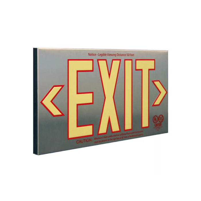Sure-Lites PHL LED Photoluminescent Exit Sign