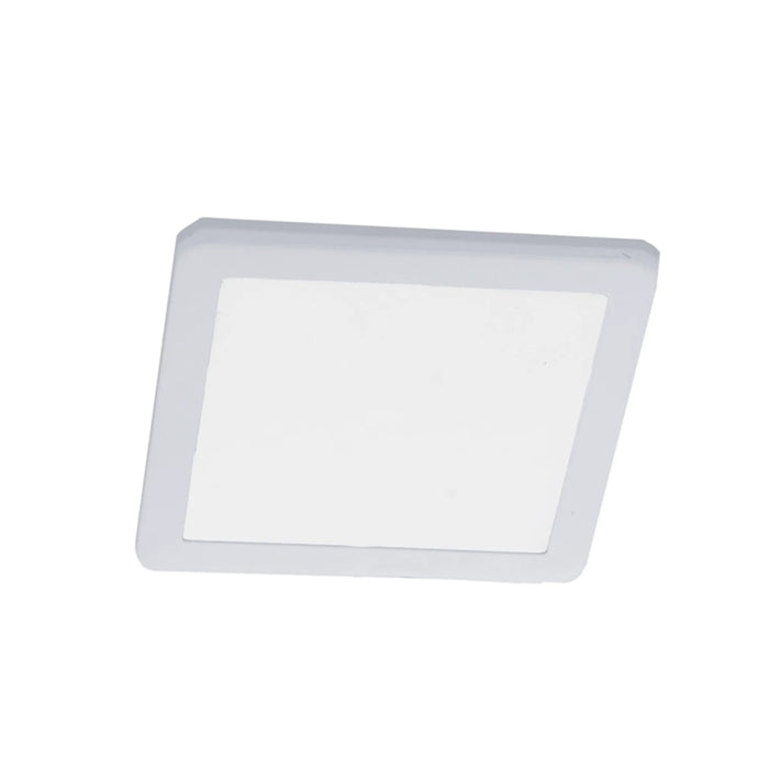 Westgate PL12S 4" 12V LED Square Slim Puck Lights, 4000K