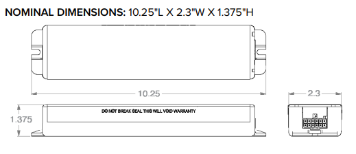 Dual-Lite PLD10+ (Plus) Emergency 10W LED Battery Pack