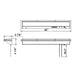 Westgate POB-HB 3-ft 56W LED Patient Overbed Healthcare Light with Pull Chain and Indicator Light, 3CCT Selectable