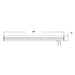 Westgate POB-UD 3-ft 45W LED Patient Overbed Healthcare Light with Pull Chain and Indicator Light