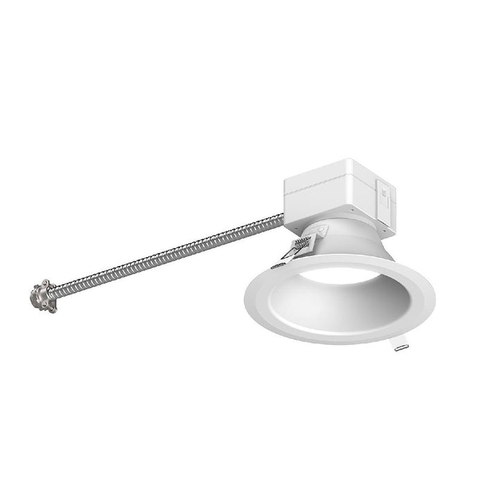 Lumination LRXR62X9SWEL Flex Series 6" Round 14.4W/18.7W/30.7W LED Downlight, 5CCT & 3 Lumens Selectable, 120-347V, Emergency Ready