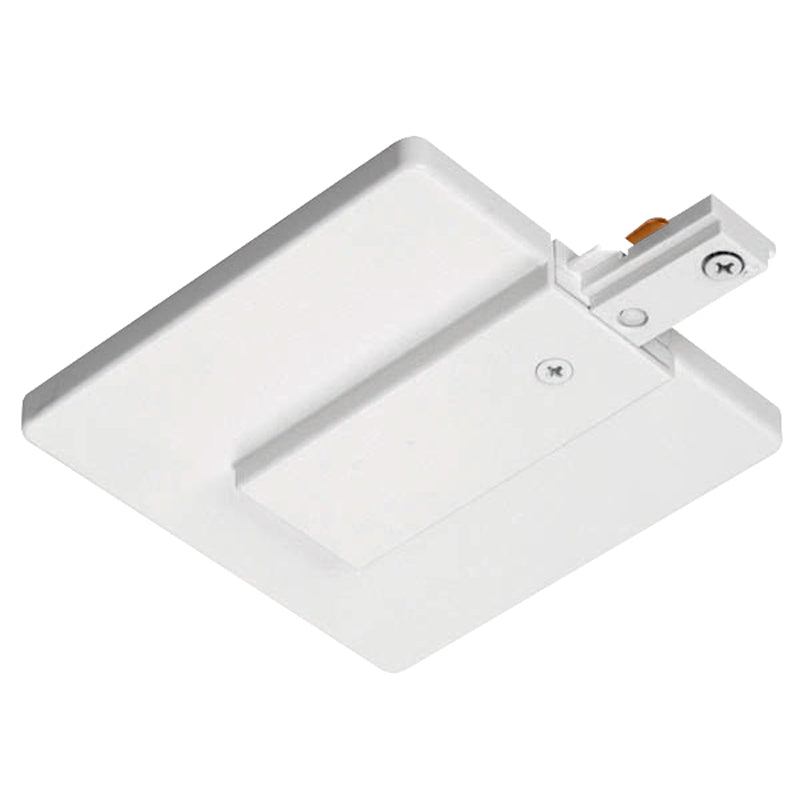 Juno R21 Trac-Lites End Feed Connector and Outlet Box Cover, 1-Circuit