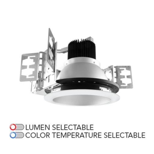 Rayon RBC6-FN 6" 8W/11W/18W/25W/29W Builders Plus LED Commercial Downlight New Construction, Lumens & 5CCT Selectable, 120-277V