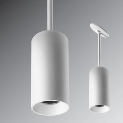 Rayon RCYA3 3" LED Architectural Cylinder, Wattage & 5CCT Selectable, 120-277V, Stem Pendant Mount-Shallow