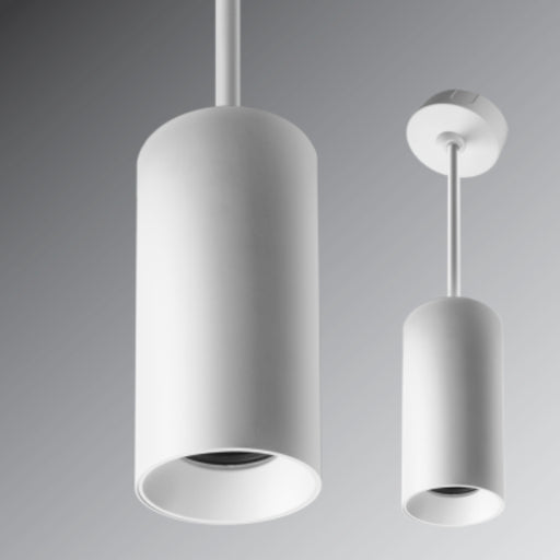 Rayon RCYA6 6" LED Architectural Cylinder, Wattage & 5CCT Selectable, 120-277V, Stem Pendant Mount-Deep